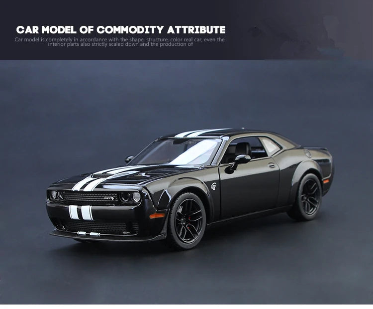 DODGE Challenger Hellcat SRT | 1:24 Scale